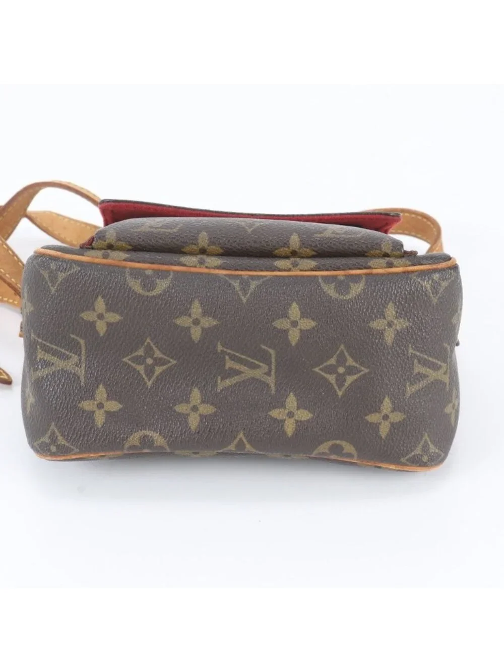 Louis Vuitton Monogram Viva-Cite PM Leather Shoulder Bag Crossbody